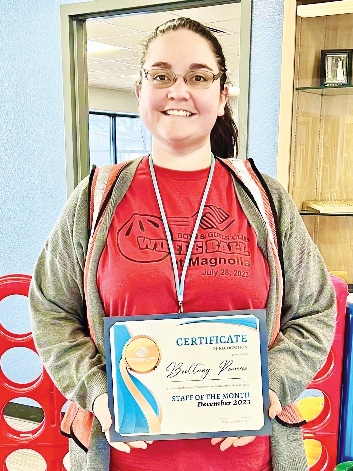 Staff member of the month The Gatesville Messenger